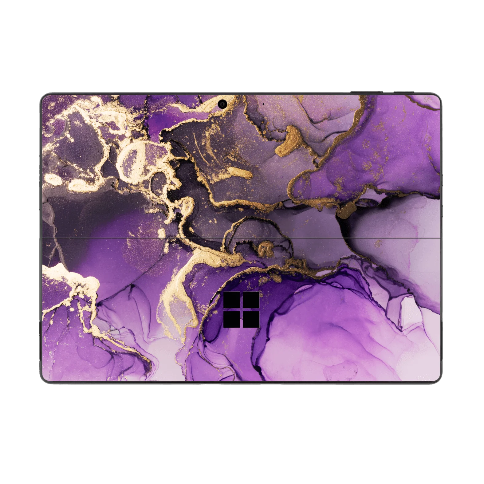 Surface Pro 11 SIGNATURE AGATE GEODE Purple-Gold Skin