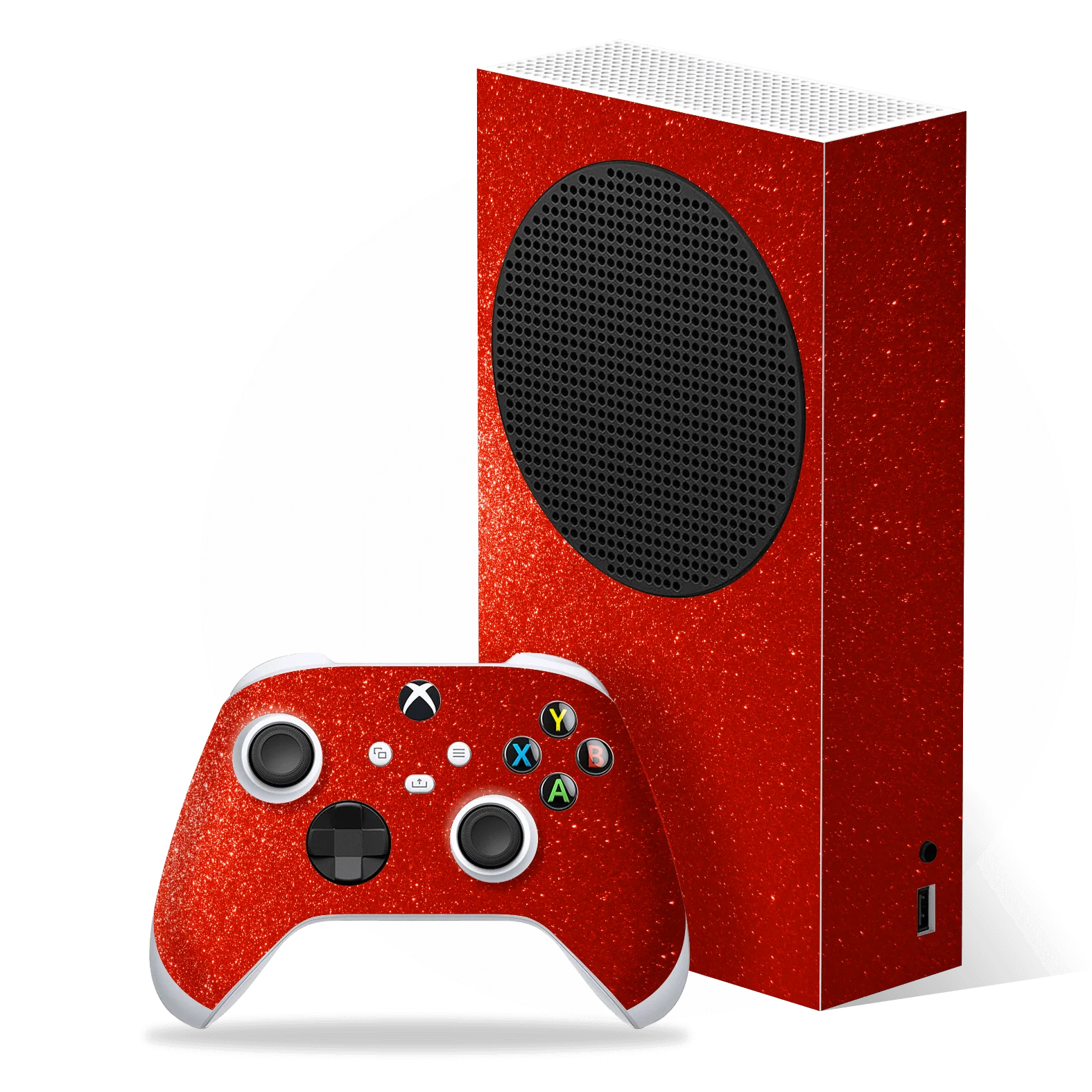 Xbox SERIES S DIAMOND RED Skin