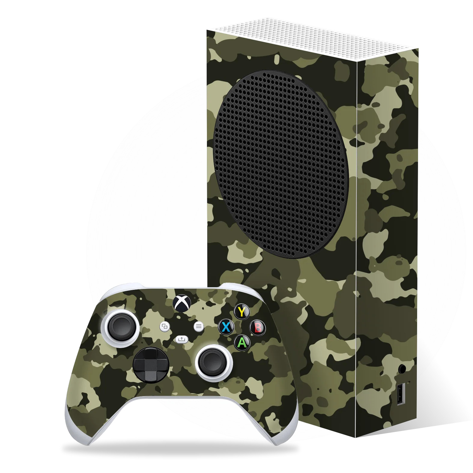 Xbox SERIES S SIGNATURE Classic CAMO Skin