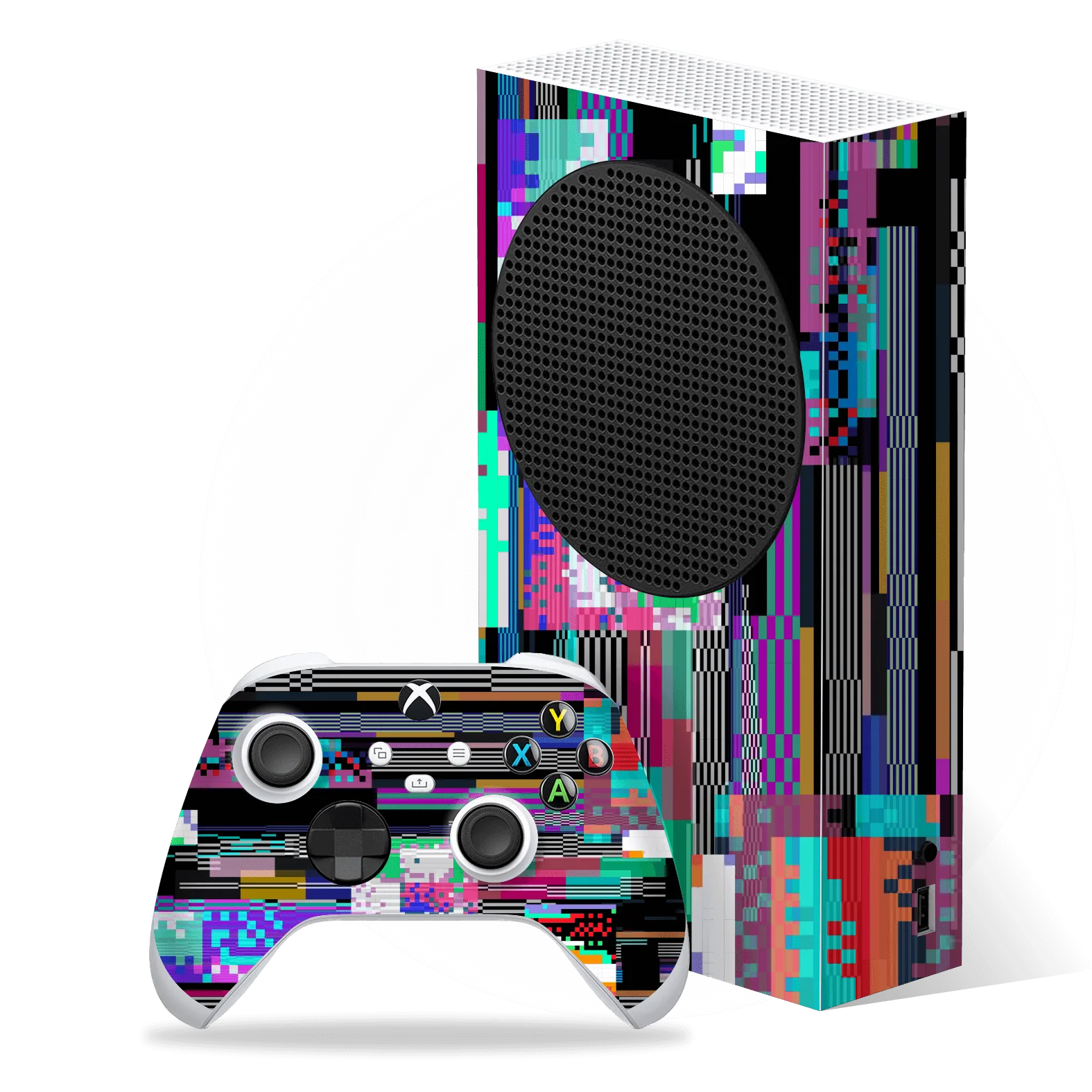 Xbox SERIES S SIGNATURE Glitchscape Skin