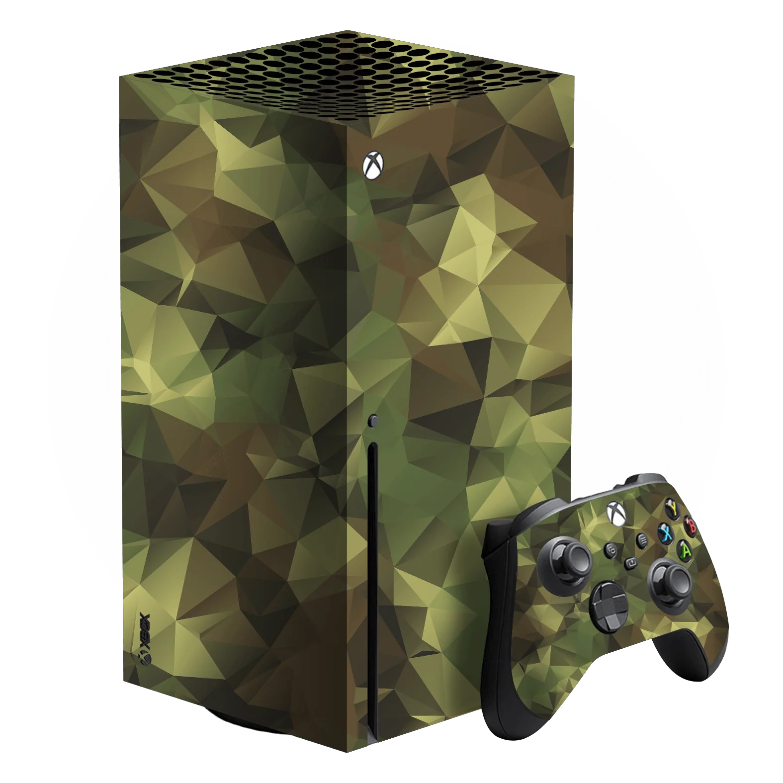 XBOX Series X SIGNATURE Abstract Camouflage Skin