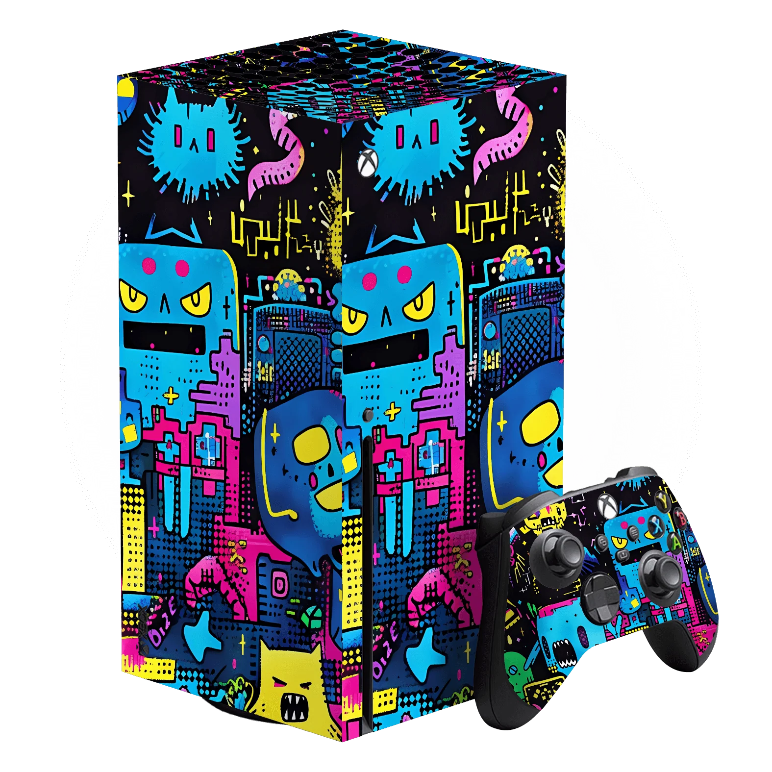 XBOX Series X SIGNATURE Arcade Rave Skin