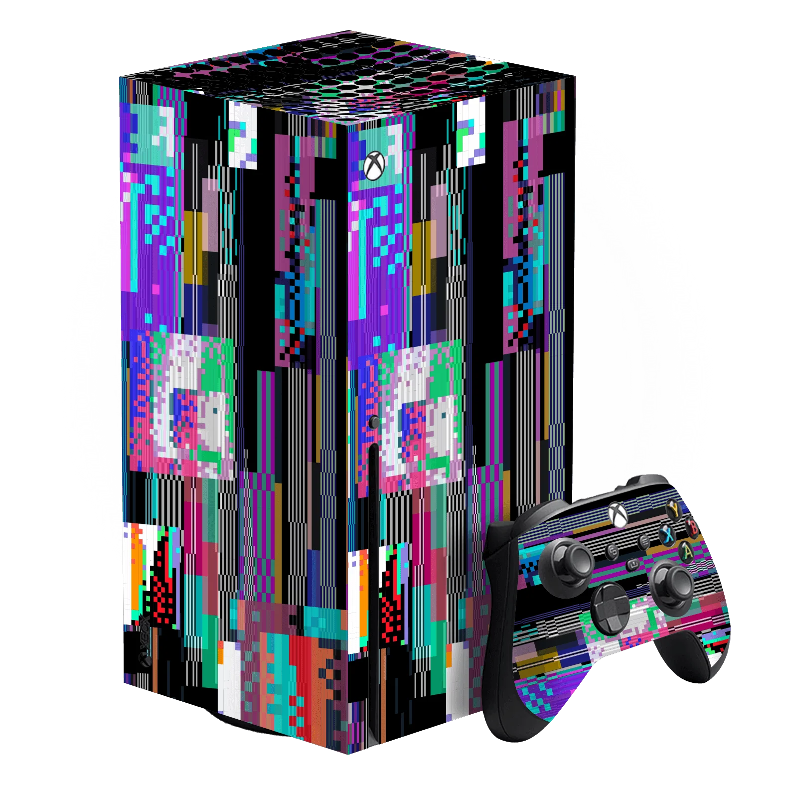 XBOX Series X SIGNATURE Glitchscape Skin